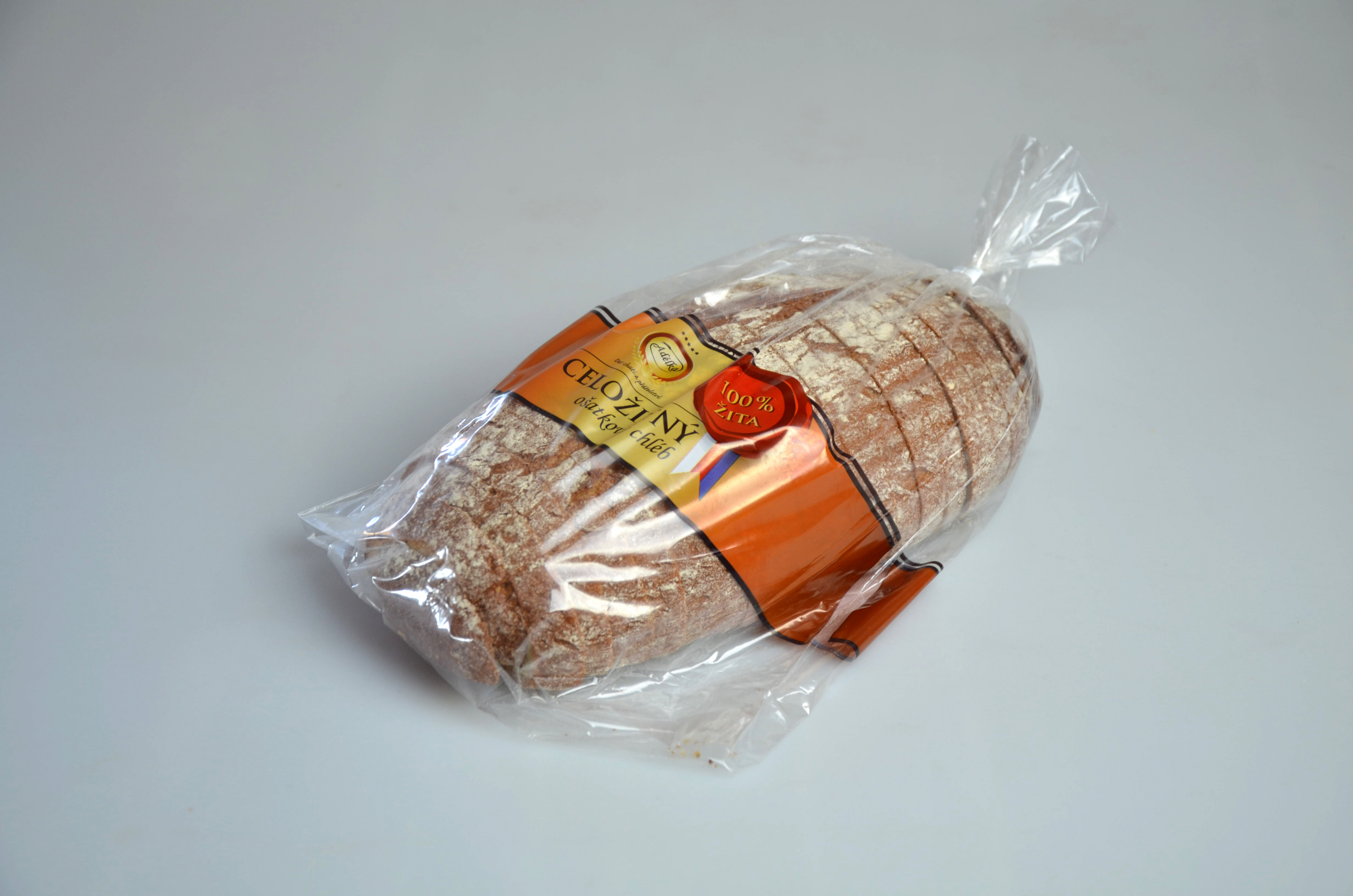 Obrázek výrobku - Chléb celožitný ošatkový kráj. 700g bal.