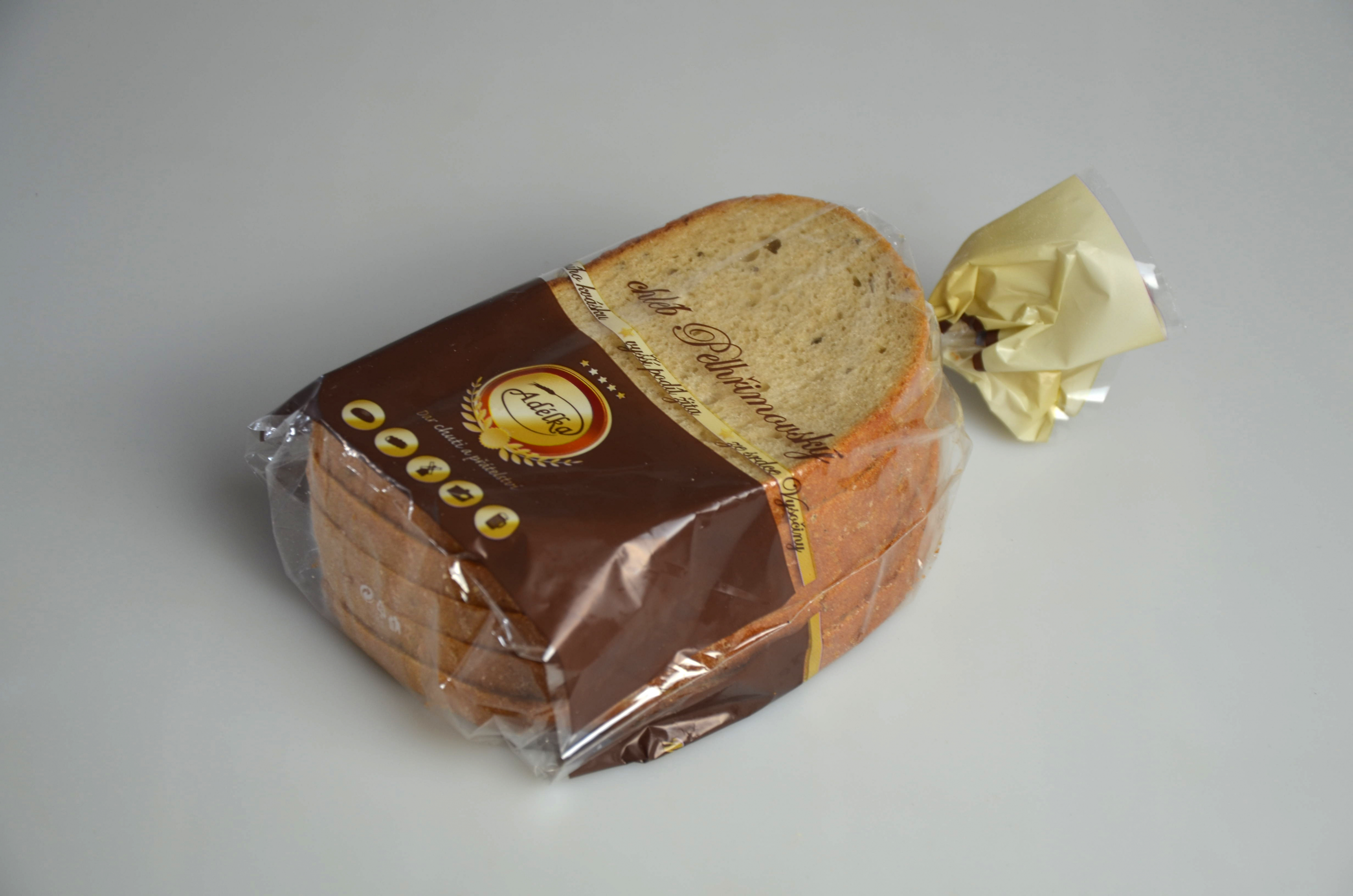 Obrázek výrobku - Chléb Pelhřimovský kráj.250g bal.